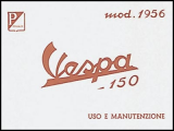 ART.LM19-Manuali uso e manutenzione  Vespa 150 (1956)